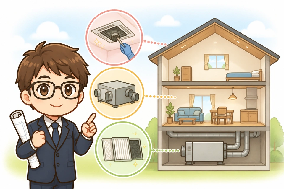Z空調のメンテナンス費用は3層に分けて考える