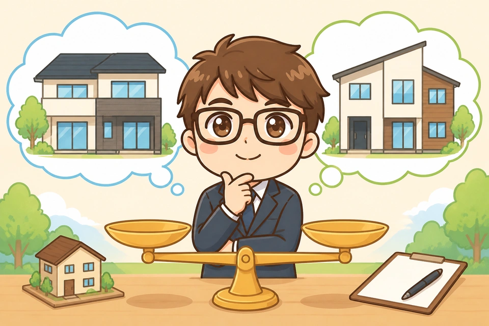 一条工務店とアイ工務店の価格差はいくら？