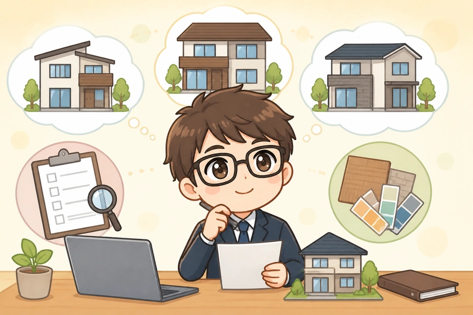 土屋ホームと他社を比べる手順
