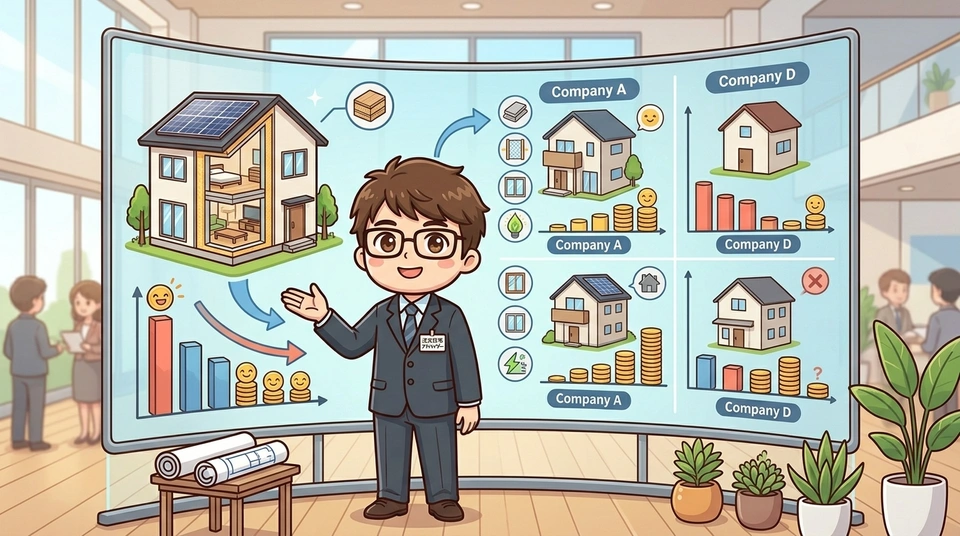 他社との坪単価比較