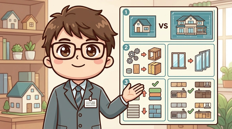 坪単価のばらつきに惑わされない具体的な比較手順