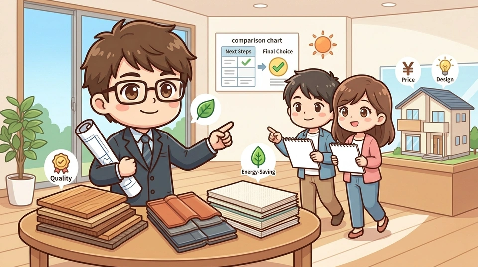 比較で疲れないための進め方