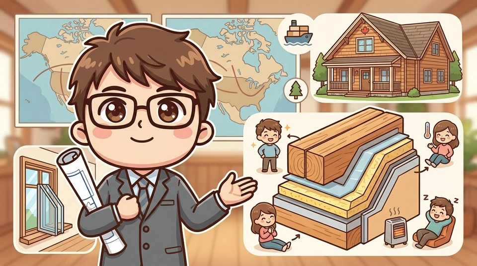 セルコホームとはどんな会社か｜カナダ輸入住宅の仕組み