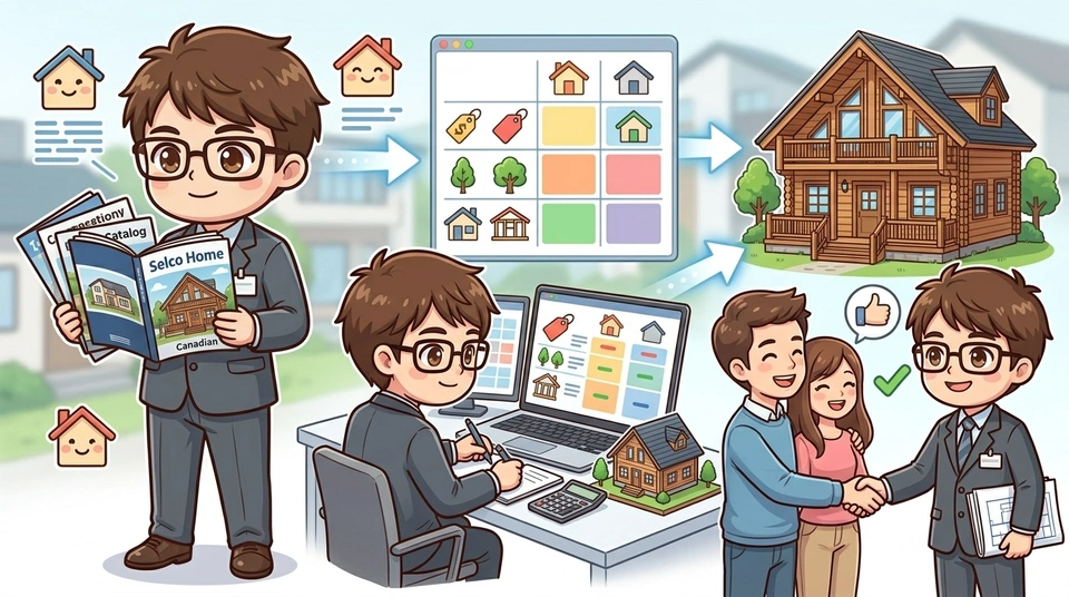 セルコホームと他社を比べる手順