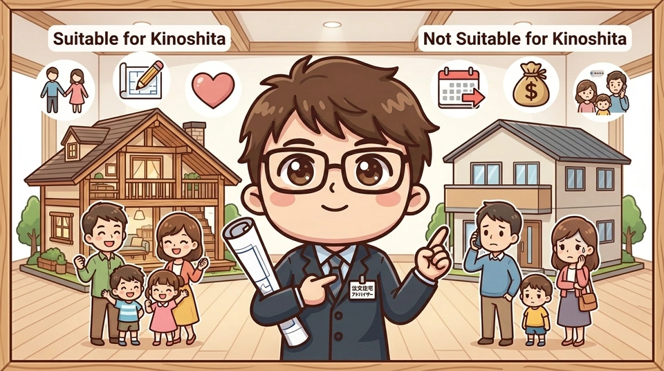 木下工務店が向いている人・向いていない人