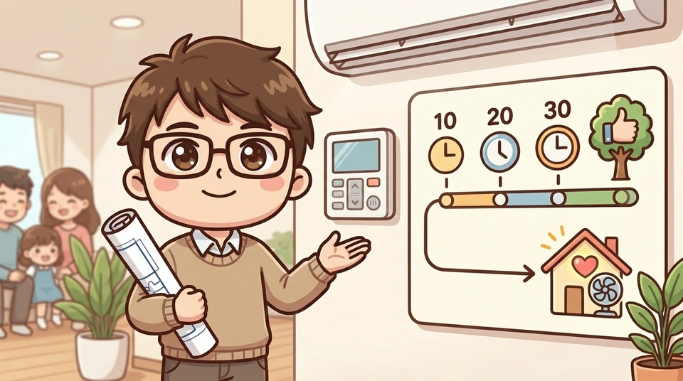 三井ホームの全館空調（スマートブリーズ）の耐用年数