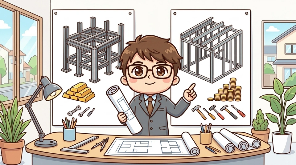 構造の選択で変わる建築費とメンテ計画