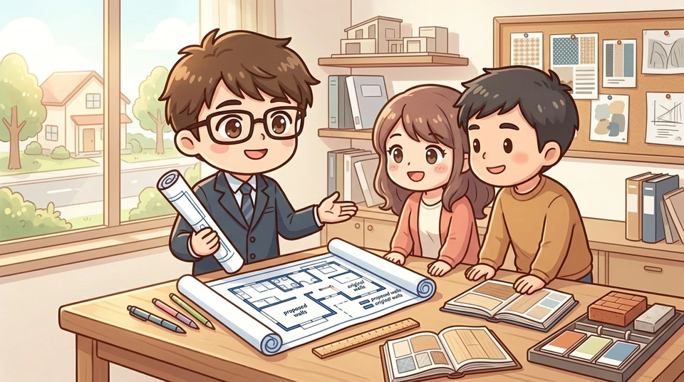 間取り変更を希望したときの進み方