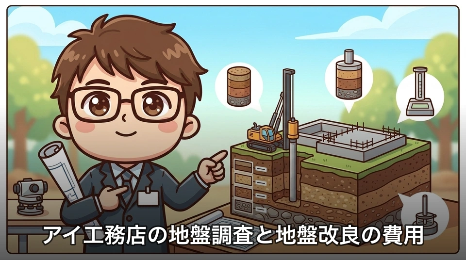 アイ工務店の地盤調査と地盤改良の費用