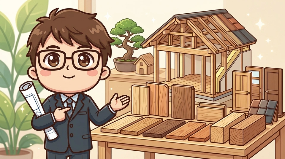 住友林業で選べる木質建材の種類