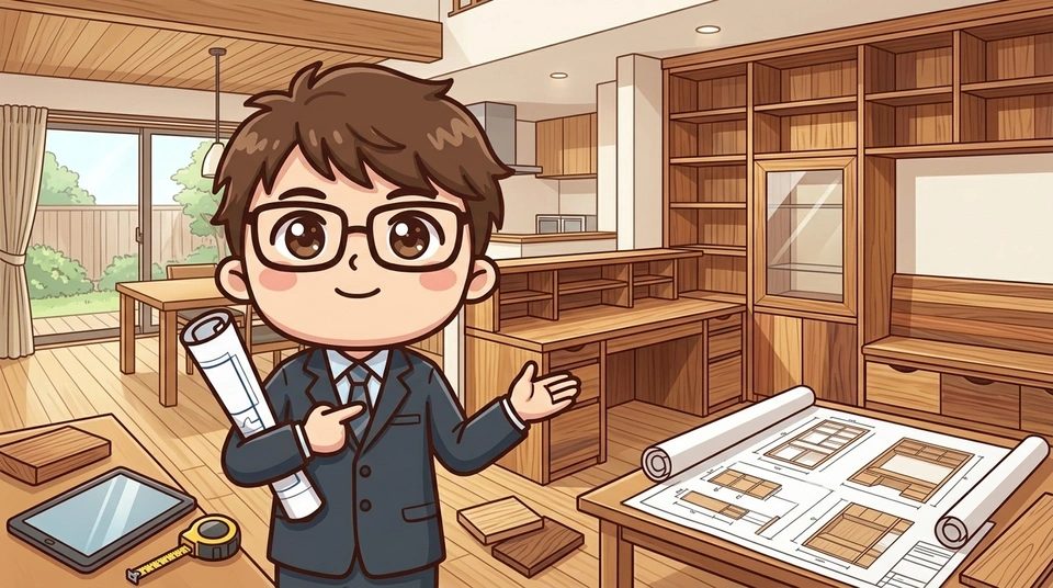 造作家具はどこまで頼めるか