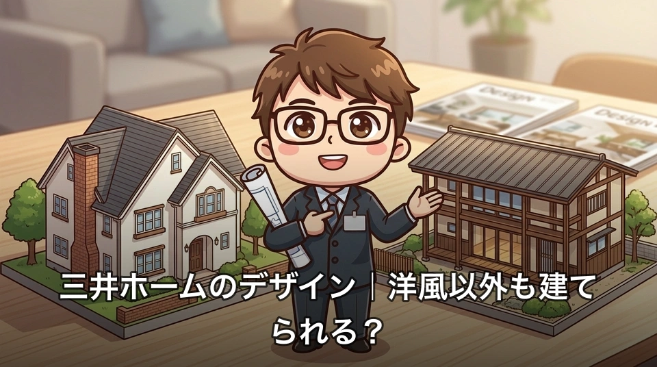 三井ホームのデザイン|洋風以外も建てられる?