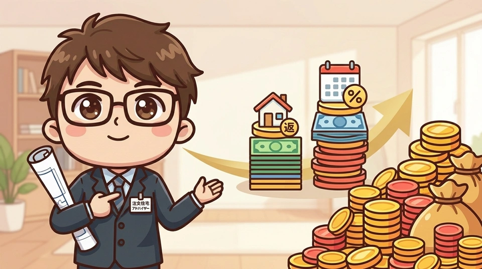 住宅ローン控除と補助金でどこまで戻るか