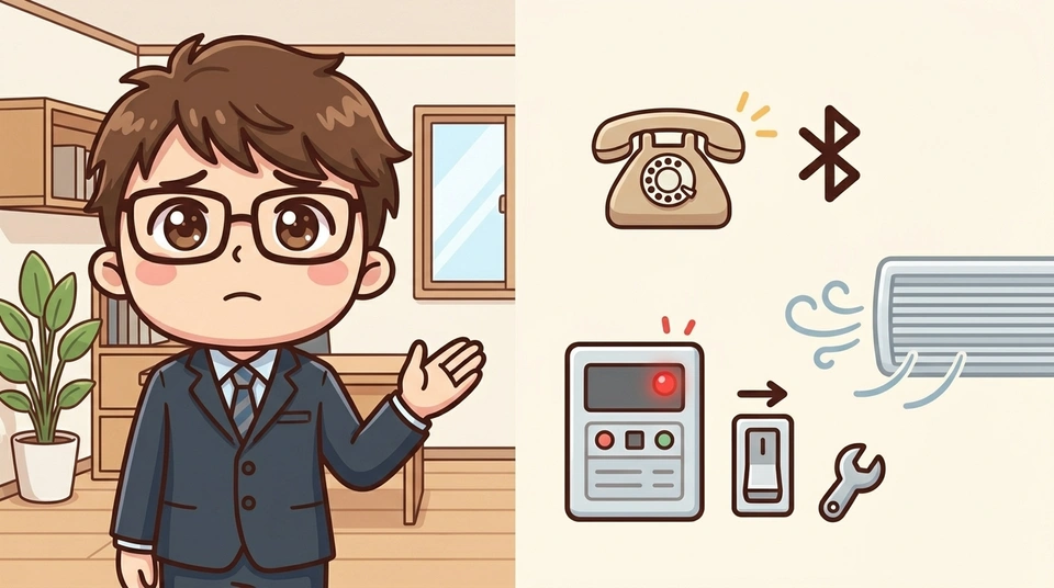 故障時の連絡先と応急対応