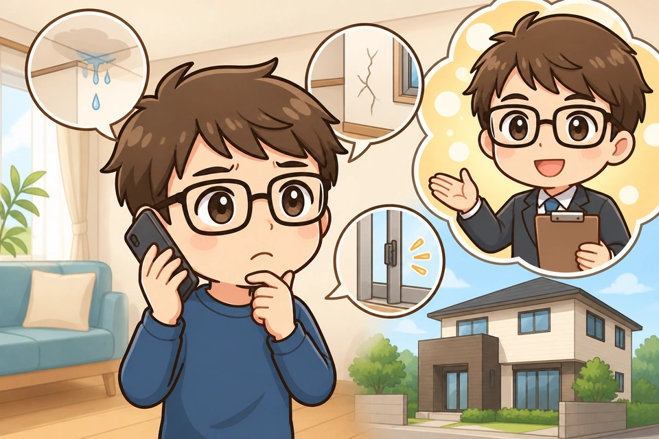 入居後の不具合はどこへ連絡するか