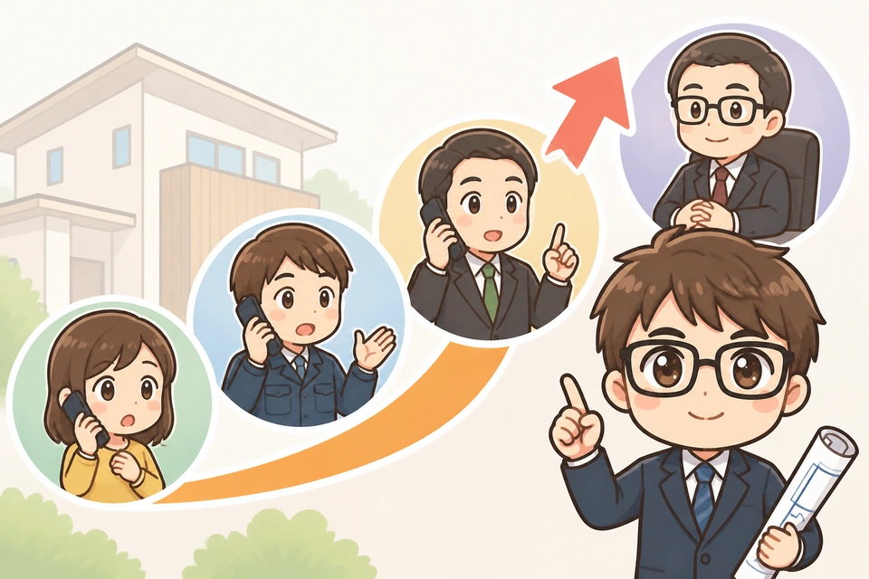 対応が進まないときのエスカレーション