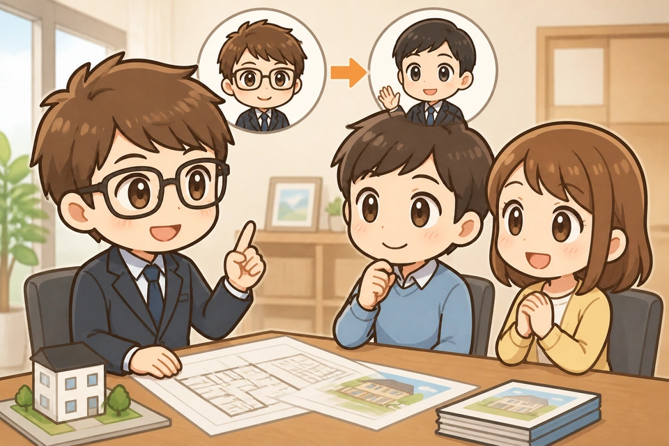 打ち合わせ中に担当が変わることはあるか